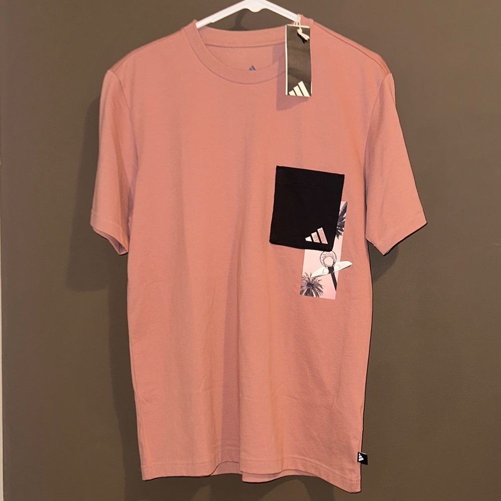 Adidas Men's Tee with Black Accent